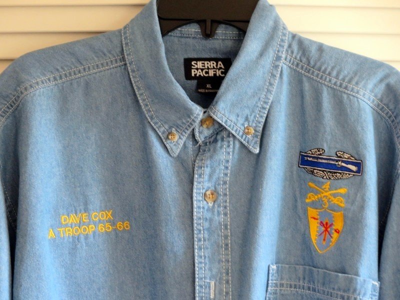 Denim add Name/Year/Troop Shirt